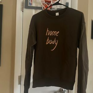 Rupi Kaur Homebody KOTN Limited Edition sweatshirt- UNWORN SOLD OUT EVERYWHERE!